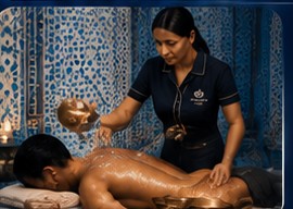 Rituel de hammam traditionnel marocain